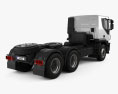 Iveco Trakker Tractor 2014 3d model back view