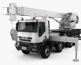 Iveco Trakker Crane Truck 2014 3d model