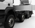 Iveco Trakker Camion con Gru 2014 Modello 3D