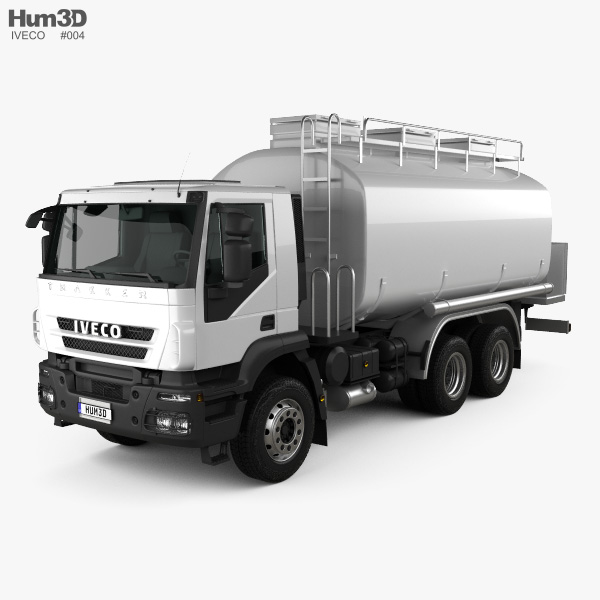 Iveco Trakker Fuel Tank Truck 2014 3D model