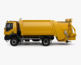 Iveco Trakker Müllwagen 2014 3D-Modell Seitenansicht