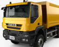 Iveco Trakker Camion della spazzatura 2014 Modello 3D