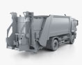 Iveco Trakker Garbage Truck 2014 3d model