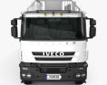 Iveco Trakker Log Truck 2014 Modèle 3d vue frontale