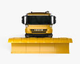 Iveco Trakker Snow Plow Truck 2012 3d model front view