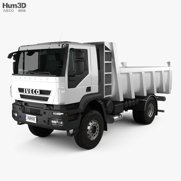 Iveco Trakker Dump Truck 2012 3D model