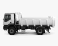 Iveco Trakker Dump Truck 2014 3d model side view