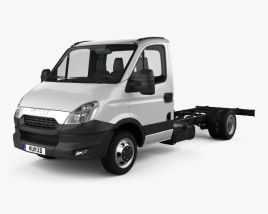 3D model of Iveco Daily Single Cab Chassis 2011