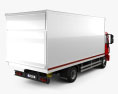 Iveco EuroCargo 箱式卡车 2016 3D模型 后视图