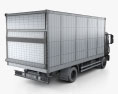 Iveco EuroCargo Box Truck 2016 Modello 3D