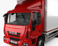 Iveco EuroCargo Box Truck 2016 Modello 3D