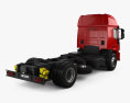 Iveco EuroCargo Chassis Truck 2016 3d model back view
