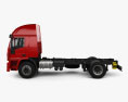 Iveco EuroCargo Chassis Truck 2016 3d model side view