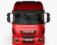 Iveco EuroCargo Chassis Truck 2016 3d model front view