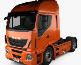 Iveco Stralis (500) Tractor Truck 2015 3D model