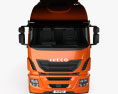 Iveco Stralis (500) Sattelzugmaschine 2015 3D-Modell Vorderansicht