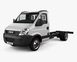 3D model of Iveco Daily Single Cab Chassis L1 2014