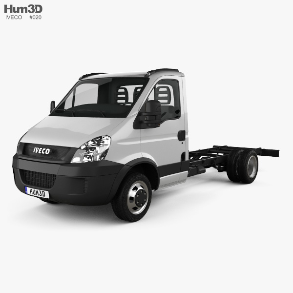 Iveco Daily Single Cab Chassis L1 2014 3D model