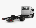 Iveco Daily Cabina Simple Chassis L1 2014 Modelo 3D vista trasera