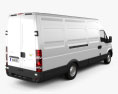 Iveco Daily Panel Van H2 2011 3d model back view