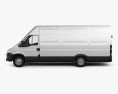 Iveco Daily Panel Van H2 2011 3d model side view