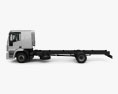 Iveco EuroCargo Chassis Truck (140E-E25) 2016 3d model side view