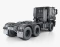 Iveco Trakker Tractor Truck 3-axle 2016 3d model