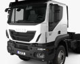 Iveco Trakker Tractor Truck 3-axle 2016 3d model