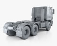 Iveco Trakker 트랙터 트럭 3축 2016 3D 모델 