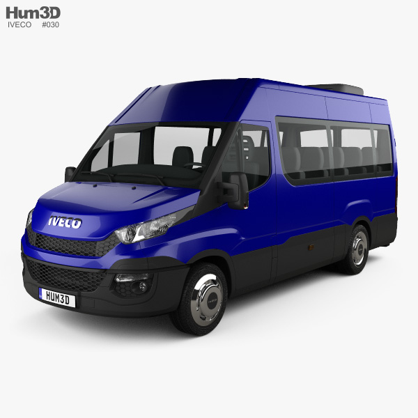 Iveco Daily Passenger Van 2017 3D model