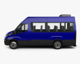Iveco Daily Passenger Van 2014 3d model side view