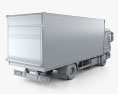 Iveco EuroCargo 75-210 Box Truck 2018 Modello 3D