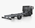 Iveco EuroCargo 섀시 트럭 (140E-E25) 인테리어 가 있는 2016 3D 모델 