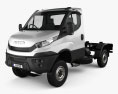 Iveco Daily 4x4 Einzelkabine Chassis 2020 3D-Modell