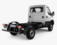 Iveco Daily 4x4 Single Cab Chassis 2020 3d model back view