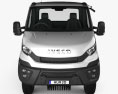 Iveco Daily 4x4 Einzelkabine Chassis 2020 3D-Modell Vorderansicht