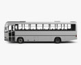 Iveco Afriway Autobus 2016 Modèle 3d vue de côté
