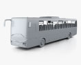 Iveco Crossway Pro Autobus 2013 Modèle 3d clay render