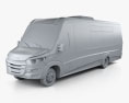 Iveco Daily VSN-700 bus 2018 3d model clay render