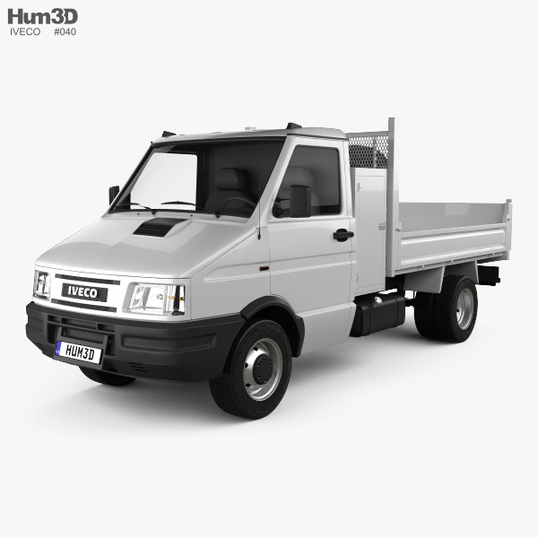 Iveco Daily Single Cab Tipper 1996 3D model