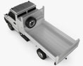 Iveco Daily Single Cab Tipper 2000 3d model top view