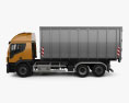 Iveco Stralis X-WAY Hook Lifter Truck 2022 3d model side view