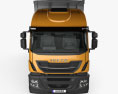 Iveco Stralis X-WAY Hook Lifter Truck 2022 3Dモデル front view