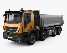 Iveco Stralis X-WAY Tipper Truck 2017 3D model