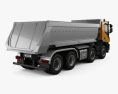 Iveco Stralis X-WAY Tipper Truck 2017 3d model back view