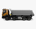 Iveco Stralis X-WAY Tipper Truck 2017 3d model side view