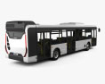 Iveco Urbanway Bus 2013 3D-Modell Rückansicht