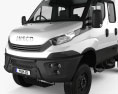 Iveco Daily 4x4 Dual Cab Chassis 2020 3D模型