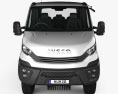 Iveco Daily 4x4 Dual Cab Chassis 2020 3D-Modell Vorderansicht