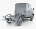 Iveco Daily 4x4 Dual Cab Chassis 2020 3D模型